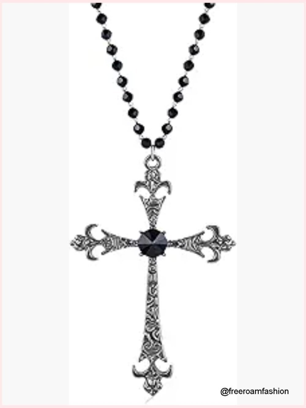 Large Geometric Pendant Gothic Necklace, Layered Choker Punk Emo Grunge Y2K